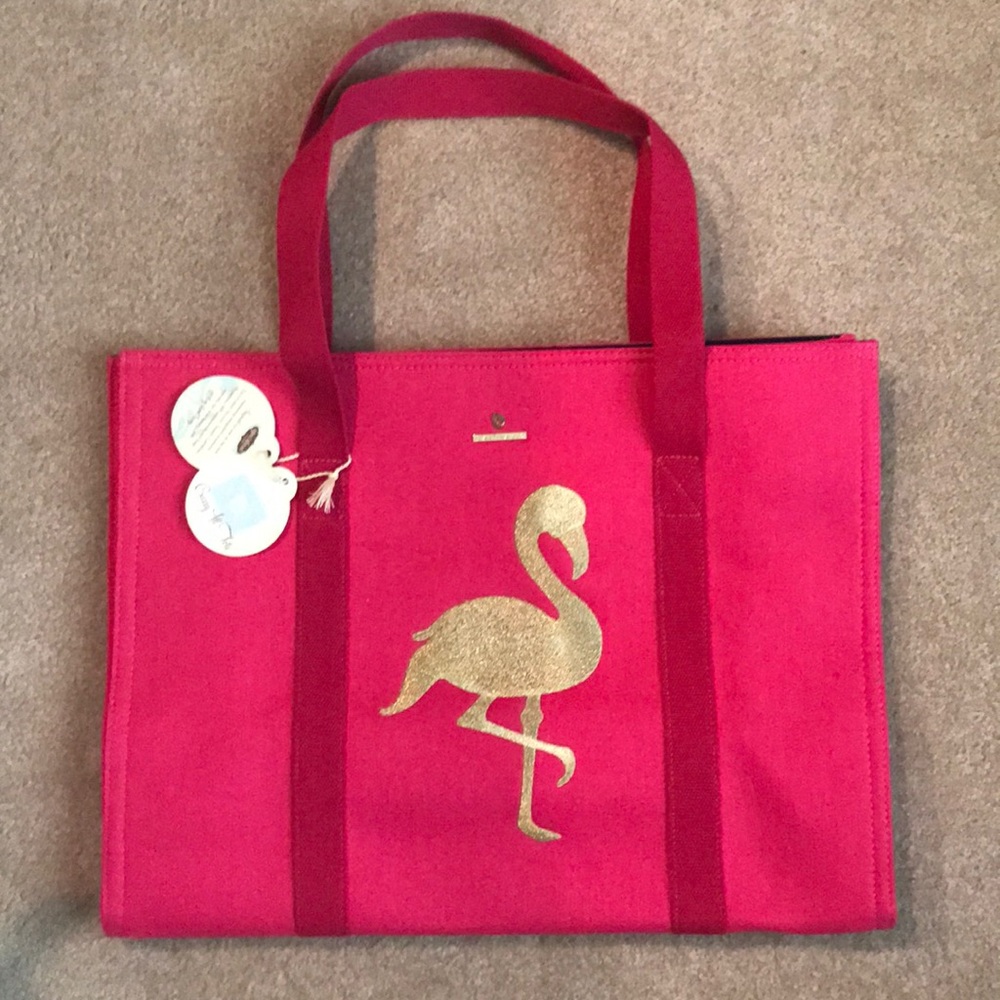 NWT Spartina flamingo tote